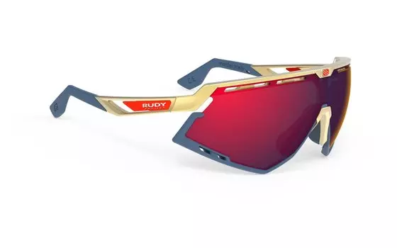 Очки велосипедные Rudy Project DEFENDER Gold Matt - MLS Red, SP523805-0000