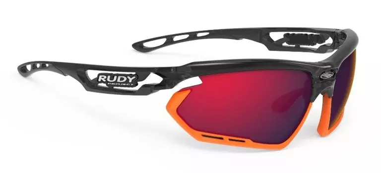 Очки велосипедные Rudy Project FOTONYK CRYSTAL GRAPHITE - MLS RED, SP453895-0003