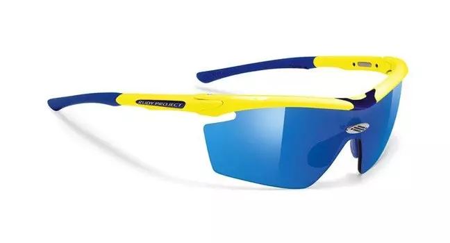 Очки велосипедные Rudy Project GENETYK RAC.PRO YELLOW FLUO-MLS BLUE, SP113967ORC