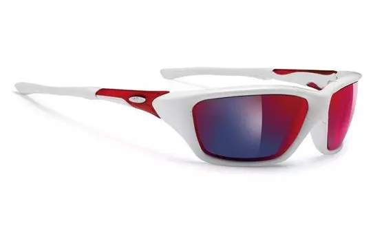 Очки велосипедные Rudy Project GOZEN WHITE GLOSS MLS RED, SP153869MR