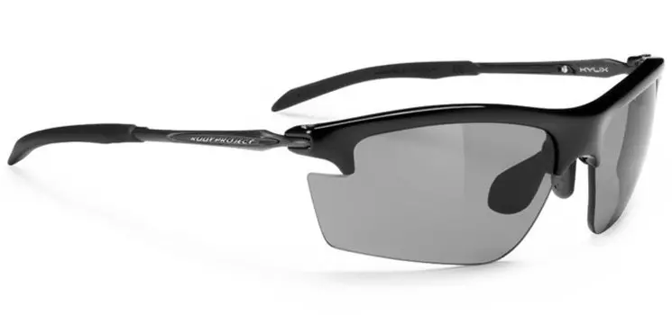 Очки велосипедные Rudy Project KYLIX BLACK GLOSS-SMOKE BLACK TIPS&PADS, SP161042ZNN7