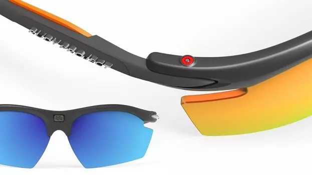 Очки велосипедные Rudy Project RYDON Black Matt - Optical Dock Frozen Ash. SP530D06-0000