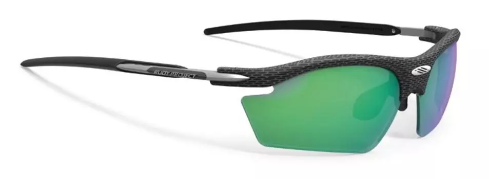 Очки велосипедные Rudy Project RYDON CARBON - POLAR 3FX HDR Multilaser GREEN, SN796114