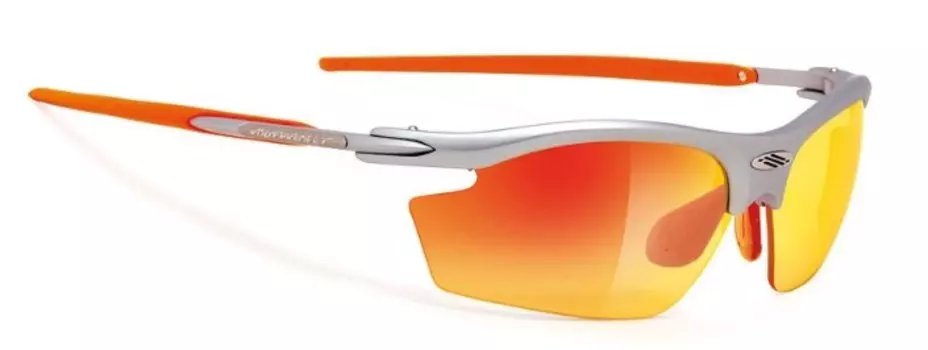 Очки велосипедные Rudy Project RYDON SILVER MULTILASER ORANGE ORANGE PADS, SN794011M