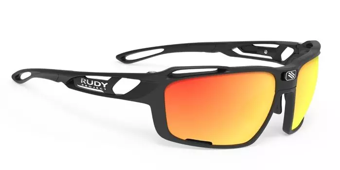 Очки велосипедные Rudy Project SINTRYX Matt BLACK - Multilaser ORANGE/SMOKE BLACK/TRANSPARENT, SP494006-S000