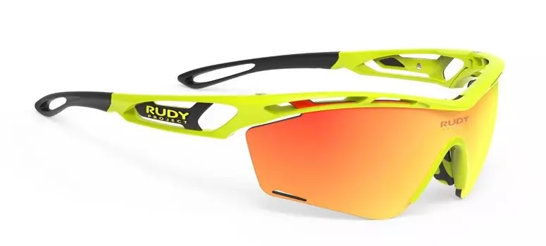 Очки велосипедные Rudy Project TRALYX SLIM YELLOW FLUO Gloss - MLS ORANGE, SP464076-0000