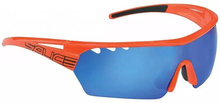 Очки велосипедные Salice, 006RW ORANGE/RW BLUE