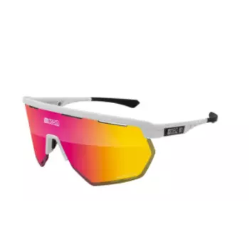 Очки велосипедные SCICON Aerowing Multimirror, Red +Rain Clear /White gloss, EY26060802