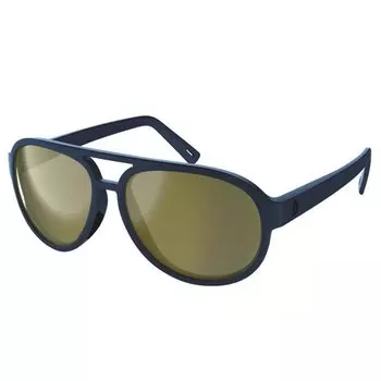 Очки велосипедные SCOTT Bass submariner blue, gold chrome, 2022, ES281189-7256052