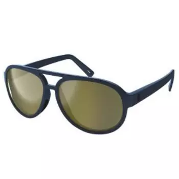 Очки велосипедные SCOTT Bass submariner blue, gold chrome, 2022, ES281189-7256052