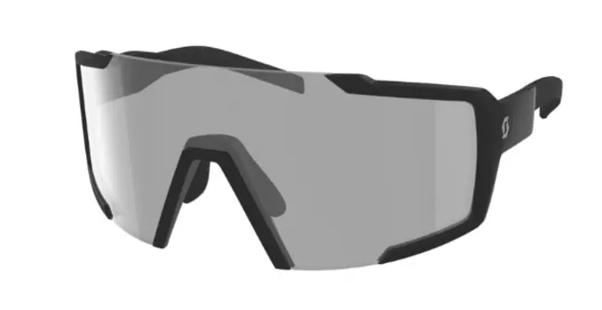 Очки велосипедные SCOTT Shield LS, black matt grey light sensitive, 275379-0135249