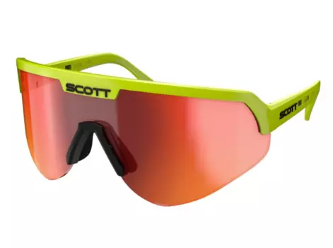 Очки велосипедные Scott SportShields 60th yellow / red chrome, 270938-0005