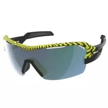 Очки велосипедные SCOTT Spur, black/yellow green chrome enhancer, ES266006-1040172