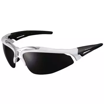 Очки велосипедные SHIMANO, белые, поляризованые линзы, дополнительные прозрачные, ECES70RPLW