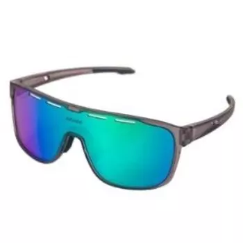 Очки велосипедные солнцезащитные Enlee E-700, серая оправа, поляризованные зелёные линзы, ARV000597