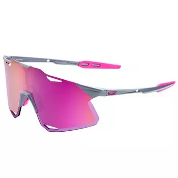Очки велосипедные спортивные 100% Hypercraft Gloss Light Grey / Purple Multilayer Mirror Lens, 60000-00014