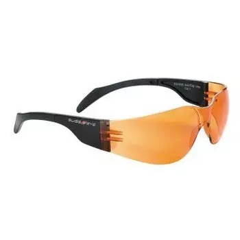 Очки велосипедные SWISSEYE Outbreak S, спортивные, оправа чёрная, линзы оранжевые, 14044