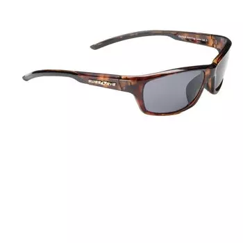 Очки велосипедные SWISSEYE Python повседневные, оправа глянцевая "черепаха", линзы дымчатые, 14293