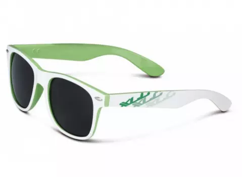 Очки велосипедные XLC 'Madagaskar'' SG-F06, white/green, 2500159118