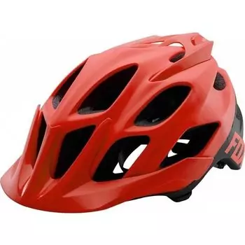 Велошлем Fox Flux Creo Helmet, красно-черный