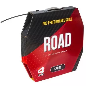 Оплетка троса переключения 4BIKE Road SPORT APM-RD-OC4-WS-XX, 4.5 мм, бухта 50 м, черный, ARV00043