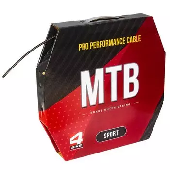 Оплетка троса тормоза/переключения 4BIKE MTB SPORT APM-MU-OC5-WS-XX, 5 мм, бухта 50 м, черный, ARV000430