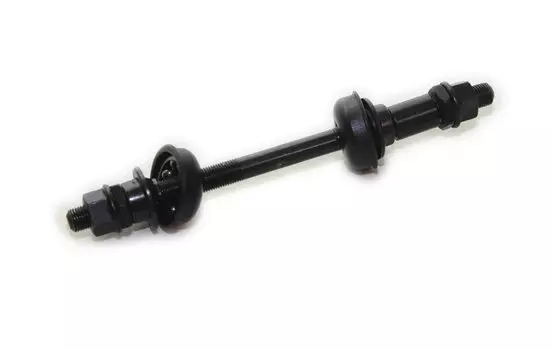 Ось TRIX, задняя, под гайку (3/8 x 175 мм), ремонтная, черная, SF-AX03 (R)