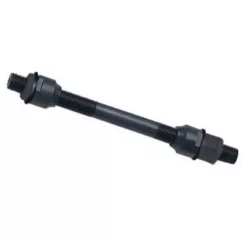 Ось велосипедная M-Wave задняя, Cr-Mo с конус. под эксцентрик 145mm, M10 черная, 00-170119