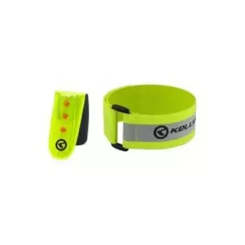 Комплект светоотражателей KELLYS: клипса TWINKLE PRO и нарукавник TWILIGHT, FKE18669