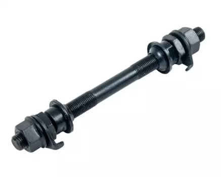 Ось втулки велосипедная U-Link, задняя, сталь, 3/8'' х 190м, черный, GL-G002-R