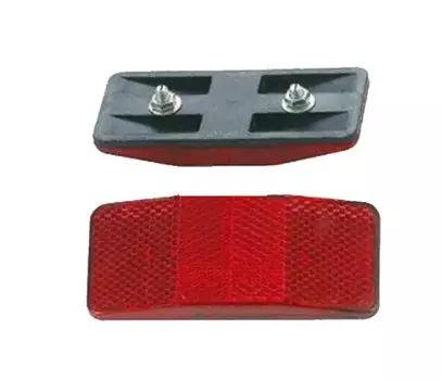 Отражатель задний TRIX, красный, пластик, HL-R08