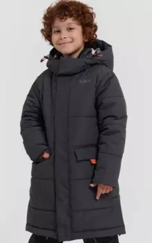 Пальто детское NORPPA MIGELE KID'S COAT, 614 серый гравий, 100440 (Размер: 100)