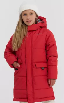 Пальто детское NORPPA MIGELE KID'S COAT, 355 пламя, 100440 (Размер: 140)