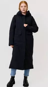 Пальто женское NORPPA KOLARY WNS COAT 060 чёрный, 100210 (Размер: 38)