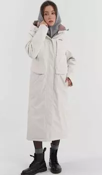 Пальто женское NORPPA KOLARY WNS COAT 2, 101 пена, 100409 (Размер: 44)