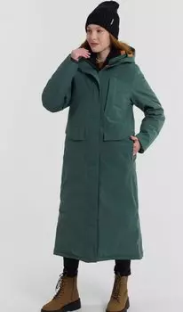 Пальто женское NORPPA KOLARY WNS COAT 2, 492 тайга, 100409 (Размер: 40)