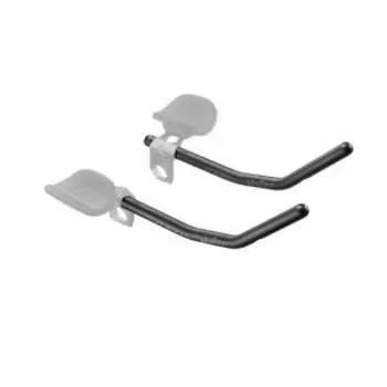 Палки на лежак руля велосипеда FSA TRIMAX, Alloy, J-Bend, черный, 670-0297000970