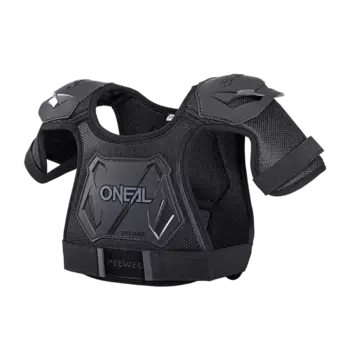 Панцирь детский защитный O´Neal Peewee Chest Guard, черный, 2019
