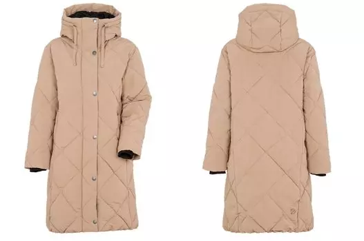 Парка женская DIDRIKSONS TORUN WNS PARKA 451 бежевый, 504377 (42 )
