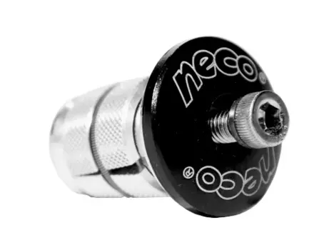 Паук/якорь NECO H286GX, 1-1/8", многоразовый, диаметр 22-25.4 мм, с крышкой, длина 32 мм, черный, 6-190385