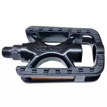 Педаль велосипедные Wellgo LU-C33, ось 9/16", алюминиевые, чёрные, ST (360158)
