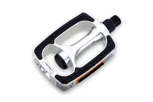 Педали China City/Comfort, алюминиевые с резиновыми накладками, 96х70мм, P825