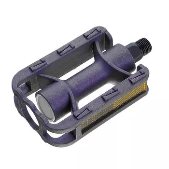 Педали China детские, пластиковые, резьба 9/16", 85х60 мм,с подшипниками, P621