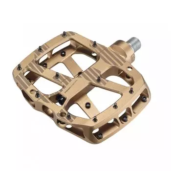 Педали E Thirteen Plus Flat Pedal Aluminum Body 22 Pins Bronze, PD2UPA-103