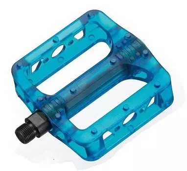 Педали Giyo GM-02, широкие, пластик, 9/16", стальная ось, 346 г, 6-104