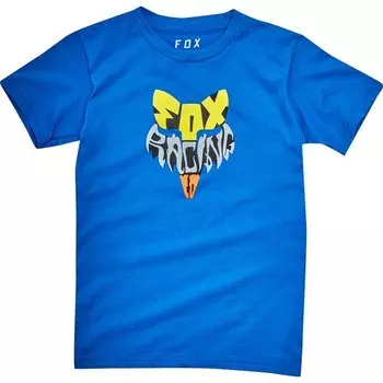 Велофутболка детская Fox Kids Lyruh SS Tee, синий 2018