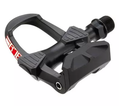 Педали контактные VP-R76 шариковые подшипники, ось - 9/16" , 7 мм бористая сталь, черные