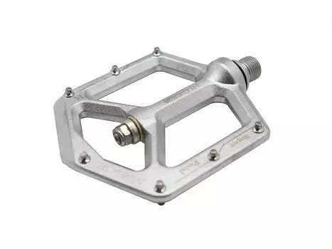 Педали MALAGE mlg-CK26, алюминиевые, 100х102х11мм, ось CrMo, mlg-CK26 silver