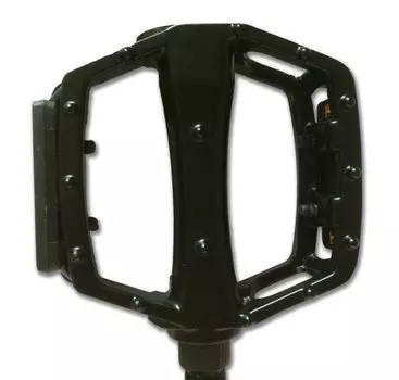 Педали VINCA VP 916, алюминиевые, ось 9/16", 100х108 мм, цвет черный, VP 916 black