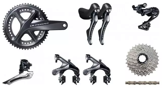 Групсет Shimano ULTEGRA 8000 Disc, 172x52-36, GU8000WCDISC